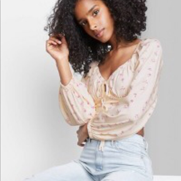 wild fable Tops - XSMALL cropped top wild fable